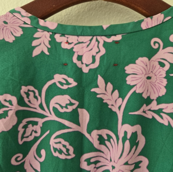 XiRENA Aurie 100% Cotton Puff Sleeve Mini Dress Pockets Size Medium New No Tag - Picture 10 of 16